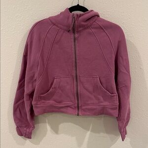 lululemon Mauve Full-Zip Hoodie